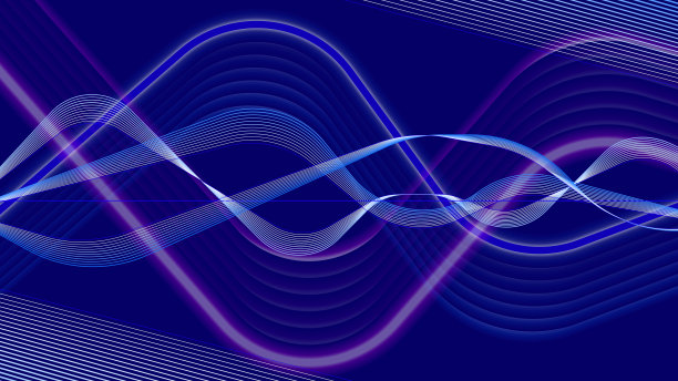 未来插图的传播波在信息媒体。图片下载