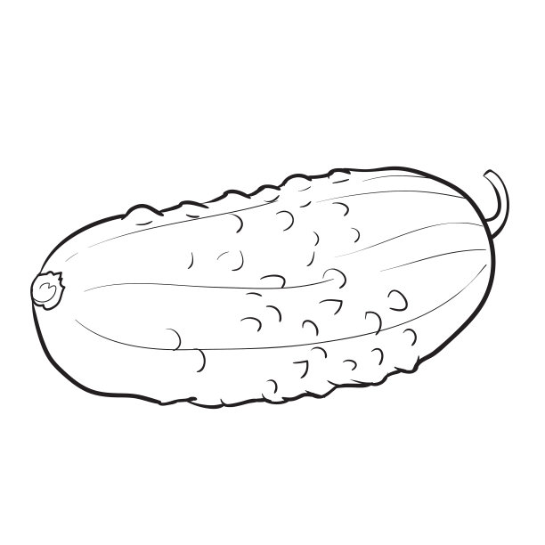 画黄瓜带痘痘的图画书图片下载