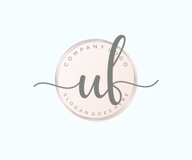 最初的uf女性标志可用于自然沙龙图片下载