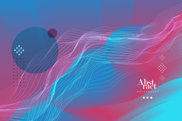 抽象几何彩色背景图片下载