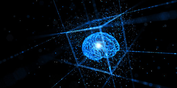 大脑AI -芯片抽象概念图片下载