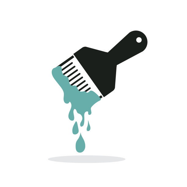 油漆刷图片下载