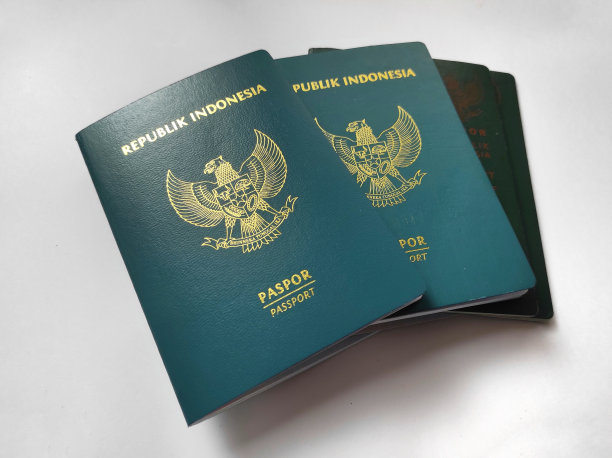 印度尼西亚共和国绿色护照图片下载