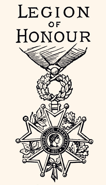 法国荣誉军团奖(高分辨率和大量细节)图片下载