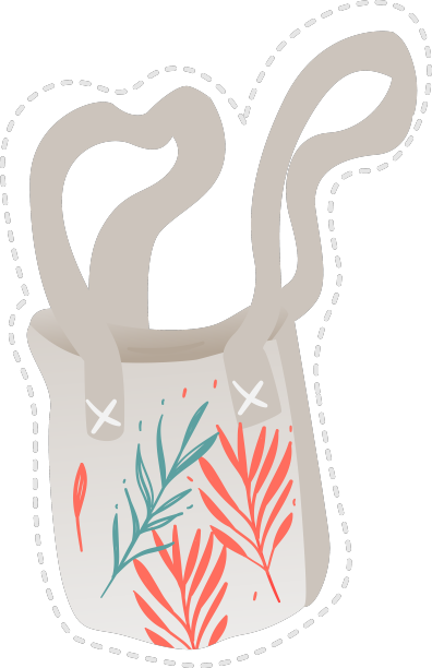 贴纸和图标织物帆布棉花购物图片下载