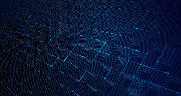 区块链网络背景图片下载