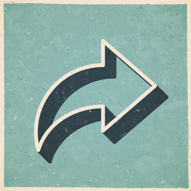 份额。复古风格的图标-旧的纹理纸图片下载