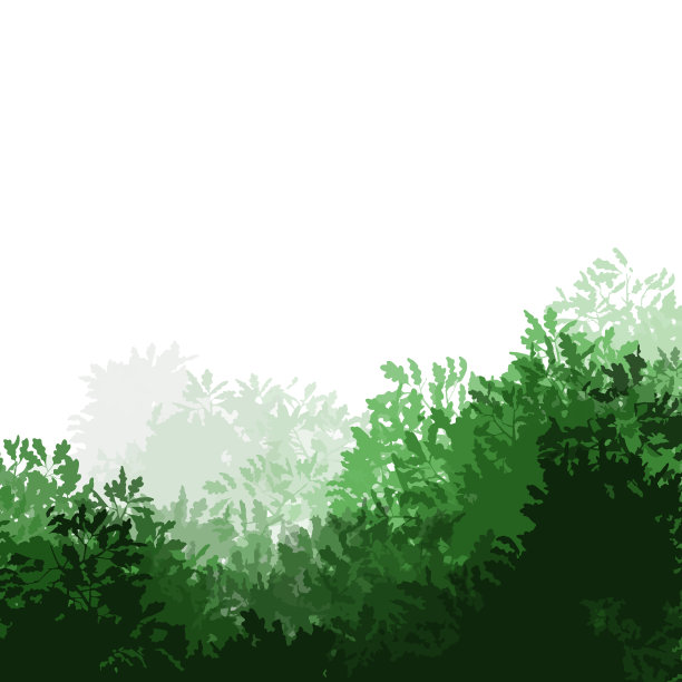 灌木轮廓图片下载