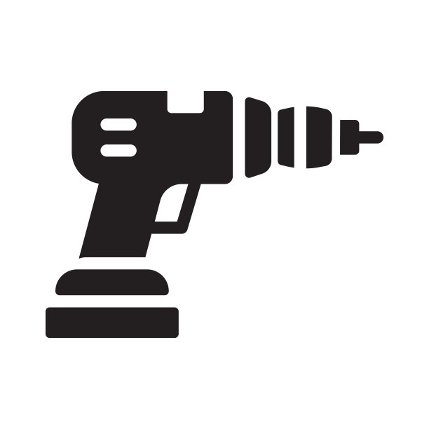 钻图标，矢量符号插图。图片下载