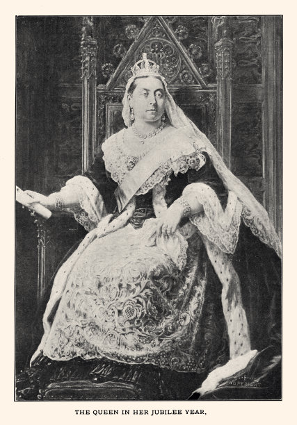 维多利亚女王登基60周年纪念(XXXL，有很多细节)图片下载