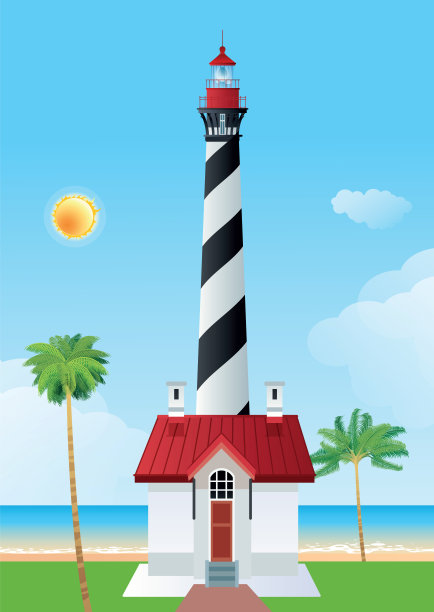 圣奥古斯汀灯塔图片下载