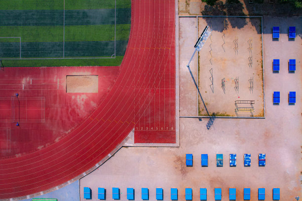 航拍游乐场图片下载