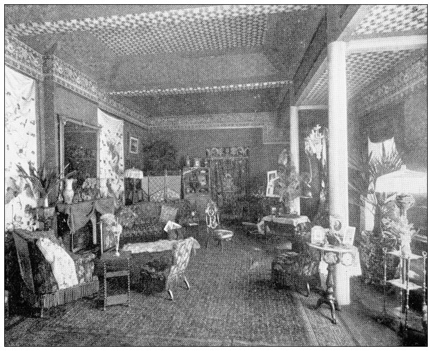 中国古色古香的旅行照片:欧洲房子的内部图片下载