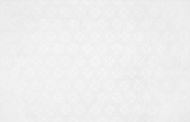 半无缝纹理白色背景(心形图案是无缝的，而垃圾不是)与非常轻的四颗心的图案遍布图片下载