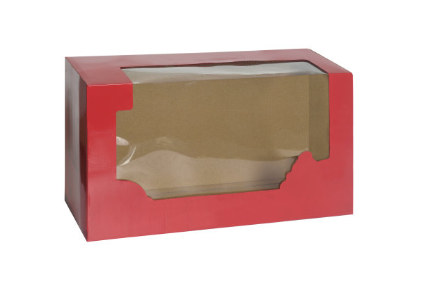 一盒白色背景的塑料和纸板玩具图片下载