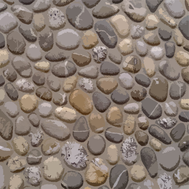 石马赛克。枯燥乏味的纹理。黑色灰尘Scratchy Pattern。抽象的背景。矢量设计作品。变形的效果。裂缝。图片下载