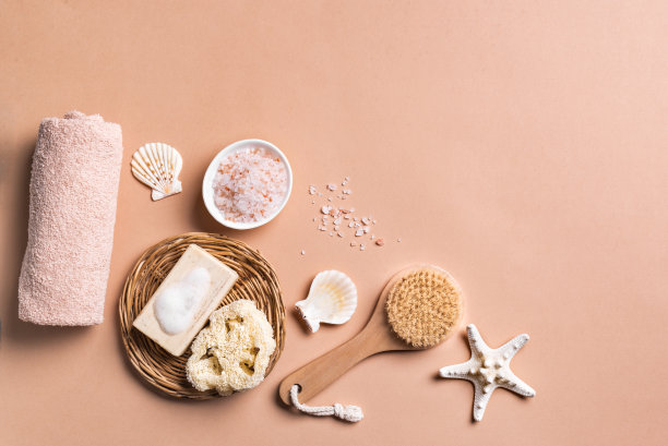 沐浴和皮肤护理配件图片下载