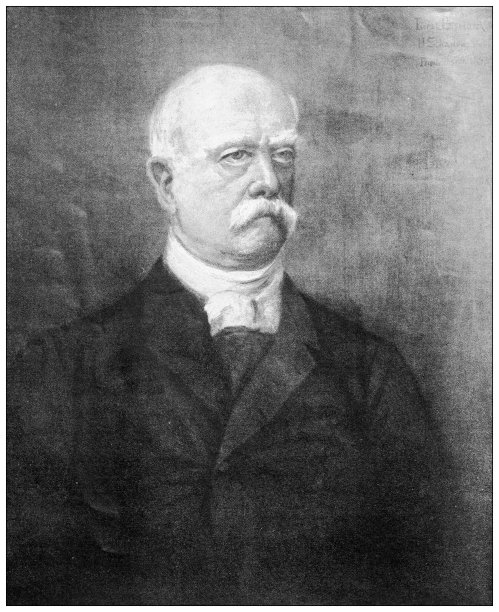 英国杂志上的古董图片:俾斯麦王子图片下载