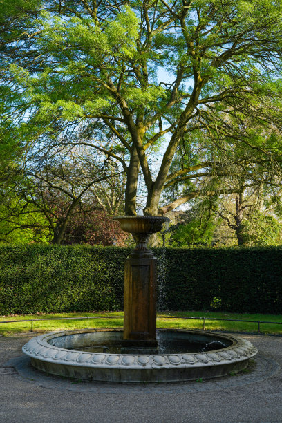 伦敦摄政公园的喷泉图片下载