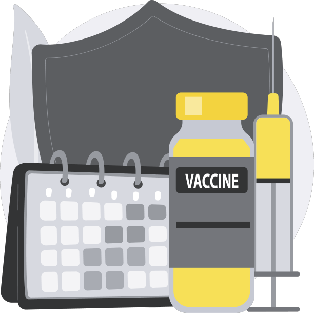 疫苗接种计划抽象概念图片下载