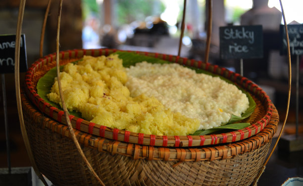 豪华度假村的自助早餐图片下载