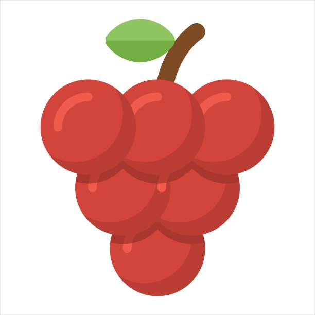 绘制装饰葡萄藤-股票插图图片下载