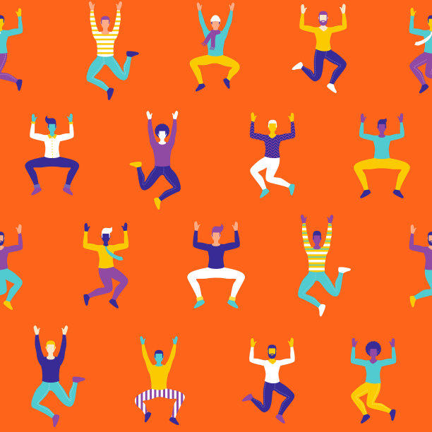 赞美男人的无缝模式图片下载