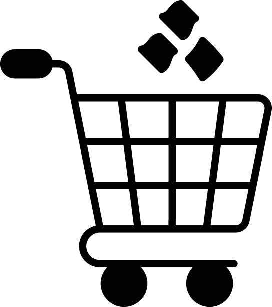 家政推车概念，推车携带和组织清洁用品矢量图标设计，家政标志，办公室管理员标志，搬运工或清洁设备库存说明图片下载