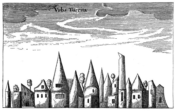 Kircher, City Turrita(地下世界，所有美好的自然财富)，约1665年。图片下载
