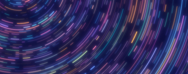 夜空辉光小径图片下载