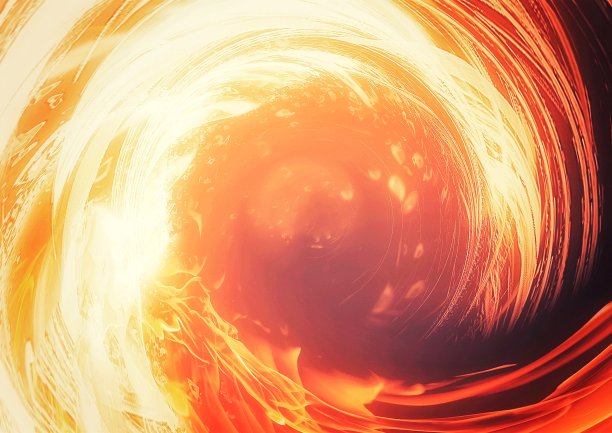 抽象的背景与旋转的火焰图片下载