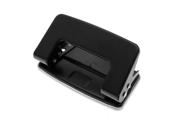 黑洞冲孔器孤立在白色。办公室供应图片下载