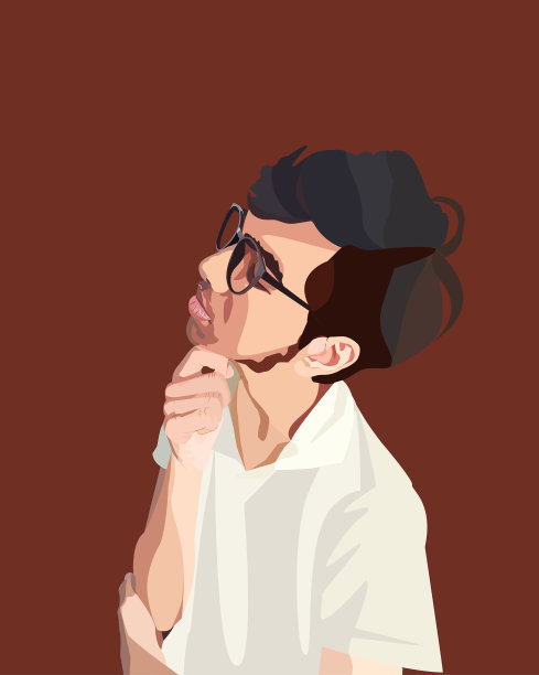 学生在思考他的未来图片下载