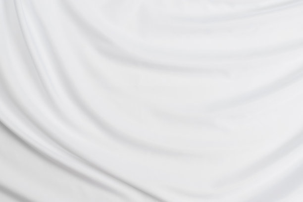白色棉织物褶皱，床单图片下载