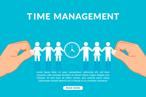 折纸创意理念，时间管理。图片下载