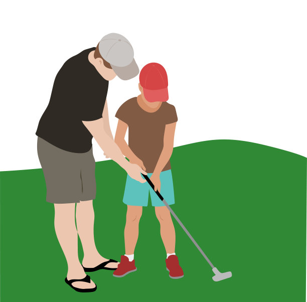 打高尔夫球的人图片下载