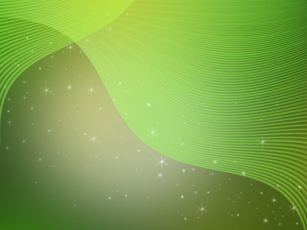 抽象的绿色背景与光透明图案。图片下载