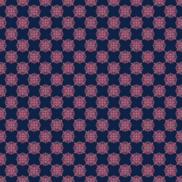 曼荼罗无缝图案瓷砖，复古装饰元素插图，民族曼荼罗，五颜六色的部落饰品，伊斯兰，土耳其，阿拉伯，印度，奥斯曼图案，适合在织物或纸张上印刷。图片下载