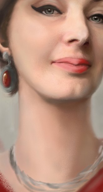 风景肖像中年妇女图片下载