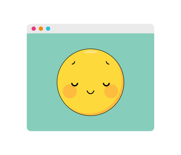 网页浏览器上的微笑表情图片下载