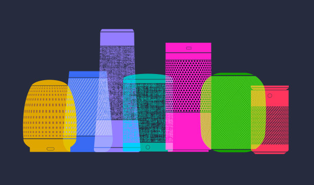 无线智能扬声器图片下载