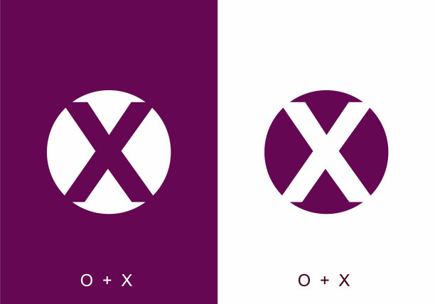 OX字母图片下载