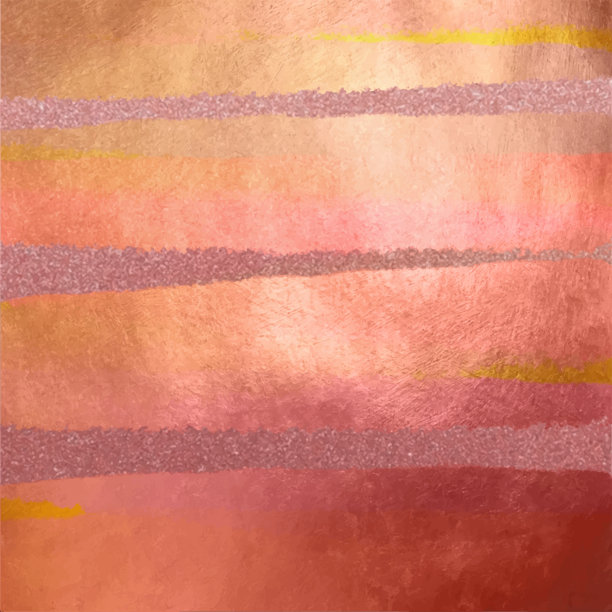 抽象背景与玫瑰金闪闪的笔触。金光闪闪的垃圾纹理。玫瑰金箔笔刷描背景。玫瑰黄金纹理设计元素贺卡和标签，抽象的背景。图片下载