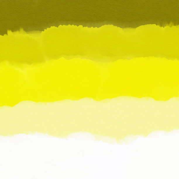 水彩黄色渐变抽象背景。市场营销，广告和演示的设计元素。可作为壁纸，网页背景，网页横幅。图片下载