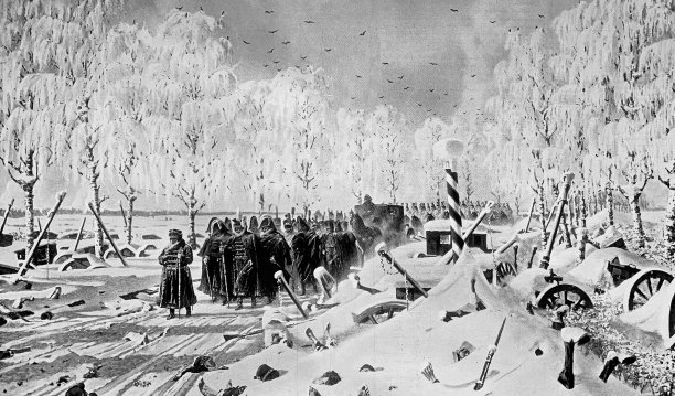 拿破仑从俄国的撤退图片下载