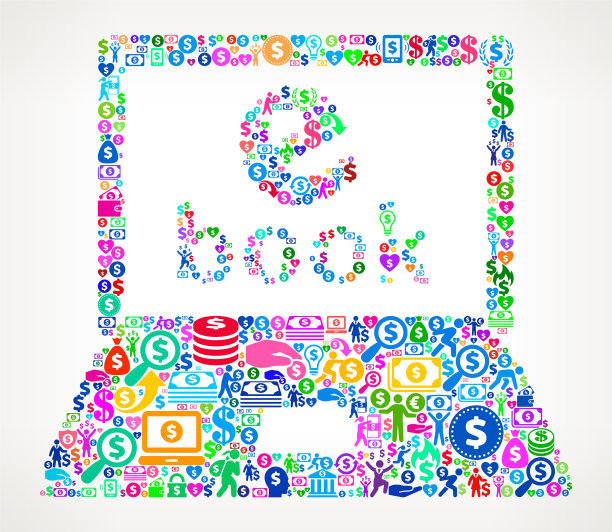 笔记本电脑钱矢量图标模式图片下载