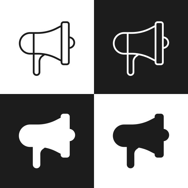 扩音器图标图片下载