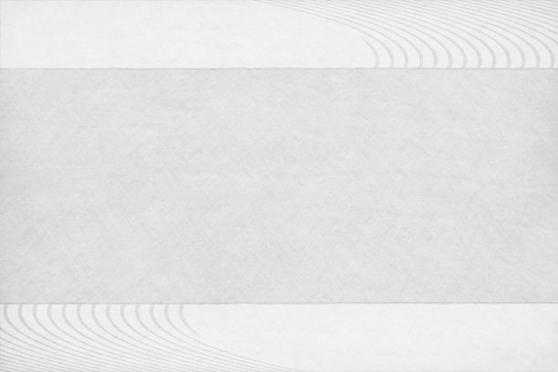 空白，空浅灰色的垃圾纹理背景与弯曲条纹边界上的两个水平边缘图片下载