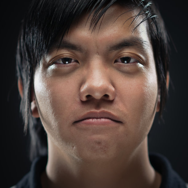 亚洲青年男子画像图片下载