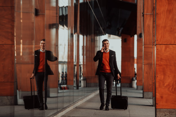 商人出差图片下载